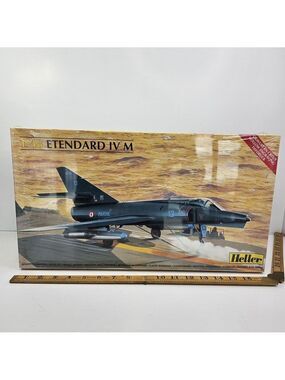 SEALED Heller 1:48 Etendard IV M Model Kit Airplane Jet Marine #80425 NEW
